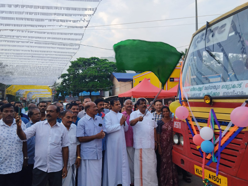 Kaliyikavila-Karunagapally coastal bus service started