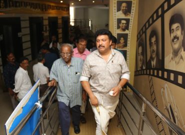 When he visited Lenin Cinemas operating at Thiruvananthapuram Thampanoor KSRTC Bus Terminal and evaluated the operations..