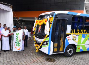 AC super fast service flagged off for new phase at KSRTC