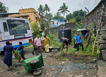 December 01, KSRTC successfully completed 'Sanitation Day'