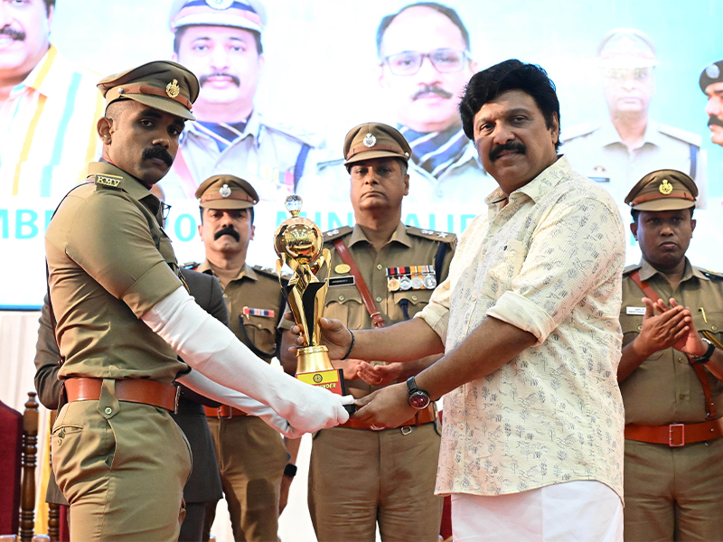 Passing out parade of Asst. Motor Vehicle Inspectors held